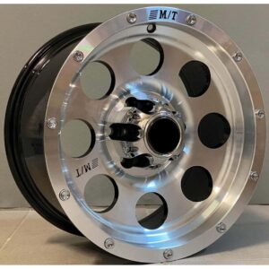 4x4 812 8x16 6x114.3 ET0 Black Face Machined