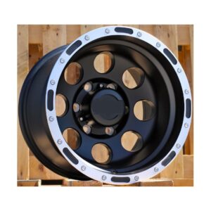 4x4 87 8x15 6x139.7 ET-30 Black Matt Lip