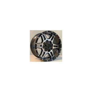 4x4 905 9x17 5x114.3/127 ET0 Black Face Machined