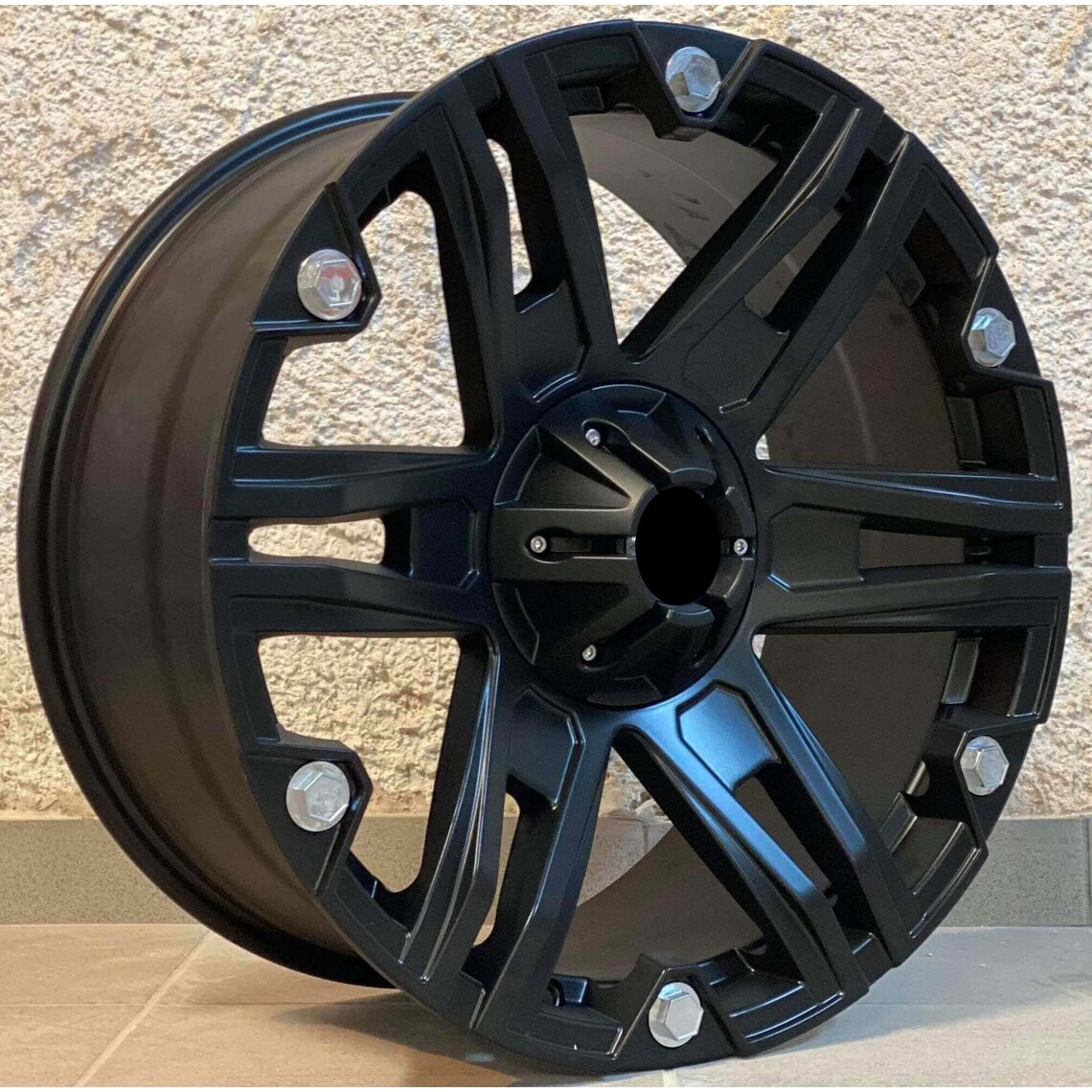 4x4 922 9x20 6x139.7 ET0 Black Matt