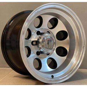 4x4 997 10x16 5x139.7 ET-48 Black Face Machined