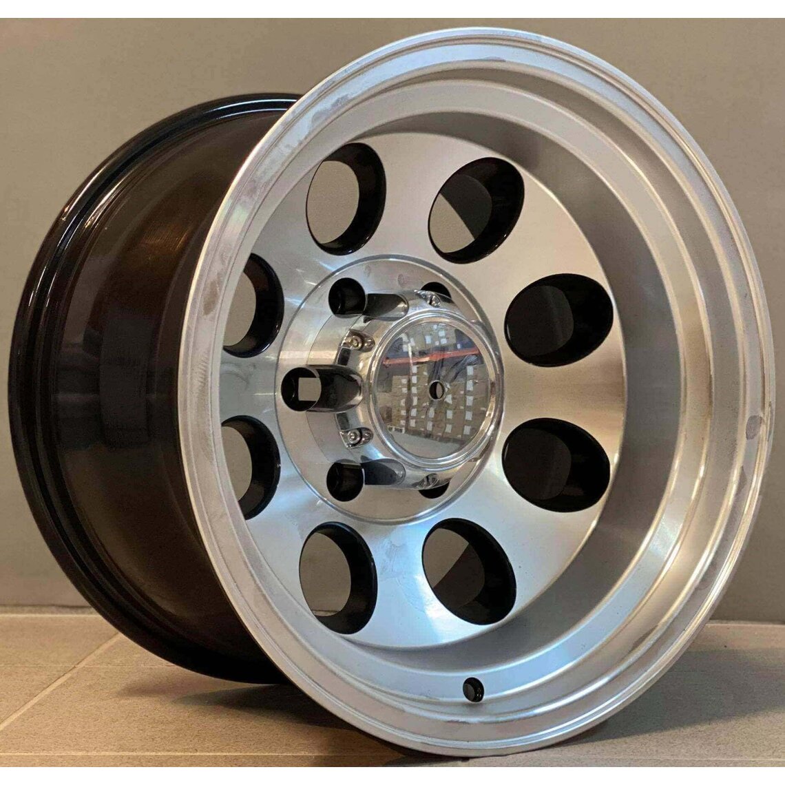 4x4 997 10x16 6x139.7 ET-48 Black Face Machined