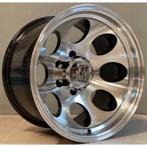 4x4 997 10x17 6x139.7 ET-52 Black Face Machined