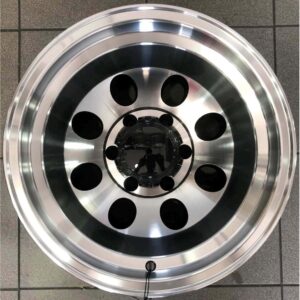 4x4 997 12x15 6x139.7 ET-70 Black Face Machined
