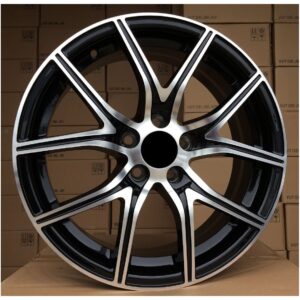 Alfa Romeo Style 165 6.5x16 5x98 ET39 Black Face Machined