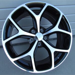 Alfa Romeo Style 261 8x18 5x110 ET40 Black Face Machined
