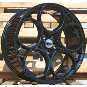 Alfa Romeo Style 5660 8.5x19 5x110 ET31 Black Glossy