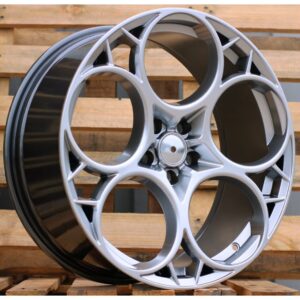 Alfa Romeo Style 5660 8.5x20 5x110 ET31 Hyper Black