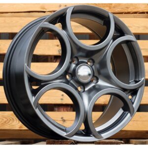 Alfa Romeo Style 582 7.5x18 5x110 ET26 Hyper Black
