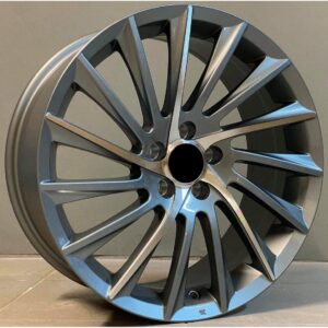 Alfa Romeo Style 640 7x16 5x98 ET35 Gun Metal Face Machined