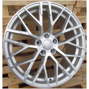 Audi Style 1349 8.5x19 5x112 ET35 Silver Face Machined