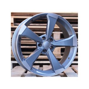 Audi Style 1491 8x18 5x112 ET40 Gun Metal Face Machined