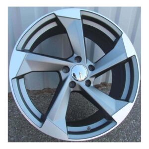 Audi Style 150 8x18 5x112 ET42 Gun Metal Face Machined