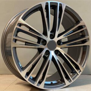 Audi Style 1613 9x20 5x112 ET30 Gun Metal Face Machined