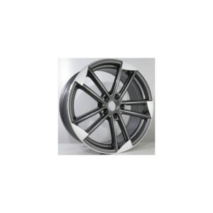 Audi Style 521 7.5x17 5x112 ET45 Gun Metal Face Machined