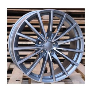 Audi Style 5246 7.5x17 5x112 ET42 Gun Metal Face Machined