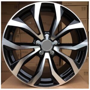 Audi Style 5401 8x18 5x112 ET39/43 Black Face Machined