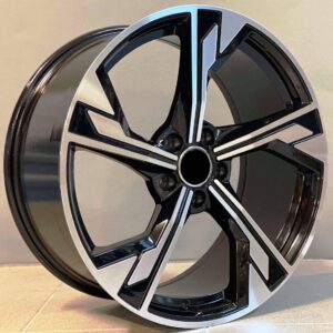 Audi Style 5419 7.5x17 5x112 ET40 Black Face Machined