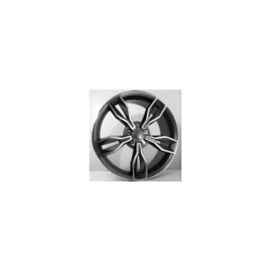 Audi Style 5507 8x18 5x112 ET45 Gun Metal Face Machined