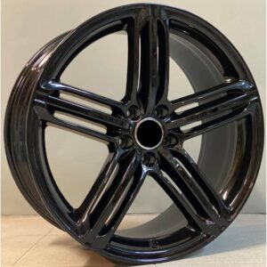 Audi Style 557 7.5x17 5x112 ET35 Black Glossy
