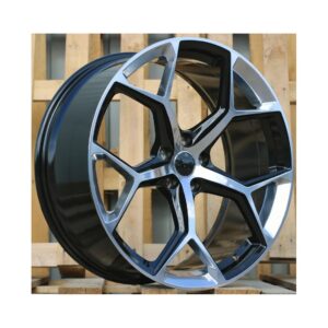 Audi Style 5598 8.5x19 5x112 ET32/40 Black Glossy Silver
