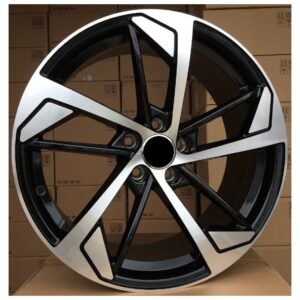 Audi Style 5617 7.5x17 5x112 ET40 Black Face Machined