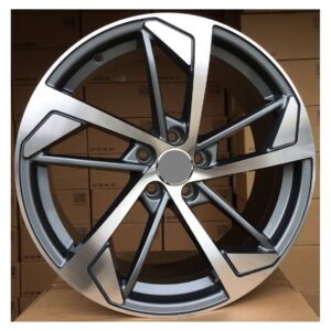 Audi Style 5617 8x18 5x112 ET35 Gun Metal Face Machined