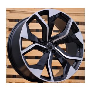 Audi Style 5673 9x20 5x112 ET25 Black Face Machined