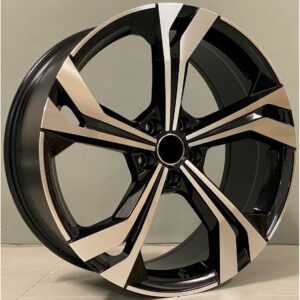 Audi Style 5873 8.5x20 5x112 ET36 Black Face Machined