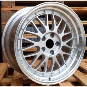 BBS Style 1025 9x18 5x120 ET15 Silver Hyper Lip