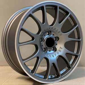 BBS Style 111 8.5x19 5x112 ET42 Gun Metal Lip