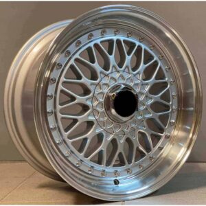 BBS Style 247 8.5x17 5x112|5x120 ET35 Silver Lip