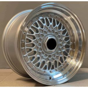 BBS Style 247 8x16 4x100|4x108 ET25 Silver Lip