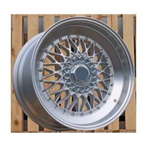 BBS Style 357 7.5x15 4x100|4x108 ET18 Silver Lip
