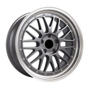 BBS Style 380 9.5x19 5x112 ET35 Gun Metal Lip