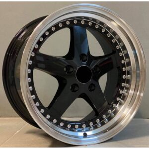 BMW Style 1161 9.5x18 5x120 ET35 Black Glossy Lip