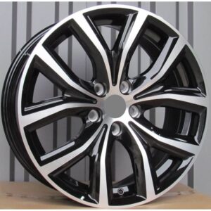 BMW Style 1176 8x18 5x112 ET47 Black Face Machined