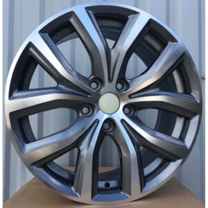 BMW Style 1176 8x18 5x112 ET47 Gun Metal Face Machined