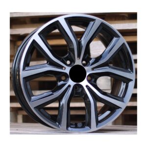 BMW Style 129 7.5x17 5x112 ET52 Black Face Machined