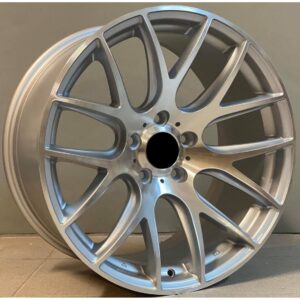 BMW Style 135 9.5x19 5x120 ET38 Silver Face Machined