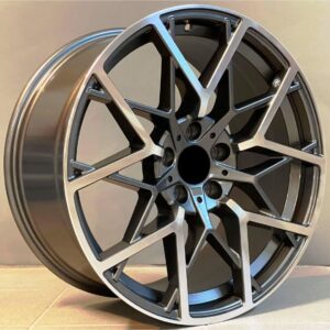 BMW Style 1383 8.5x20 5x120 ET35 Gun Metal Face Machined