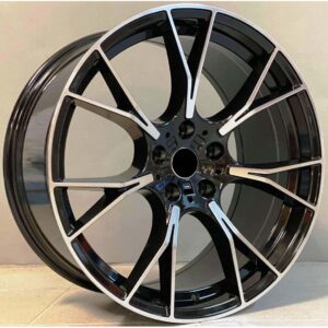 BMW Style 1617 8.5x20 5x120 ET33 Black Face Machined