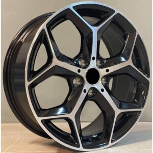 BMW Style 1623 7.5x18 5x112 ET51 Black Face Machined