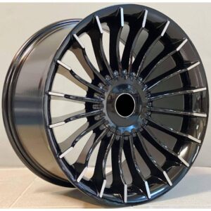 BMW Style 273 8.5x19 5x120 ET20 Black Face Machined