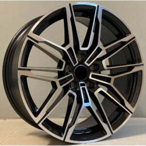 BMW Style 294 9x19 5x120 ET40 Black Face Machined