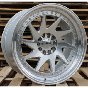 BMW Style 39 11x19 5x120 ET25 Silver Face Machined