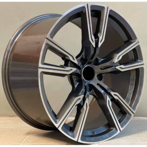 BMW Style 5033 10x20 5x120 ET40 Gun Metal Face Machined
