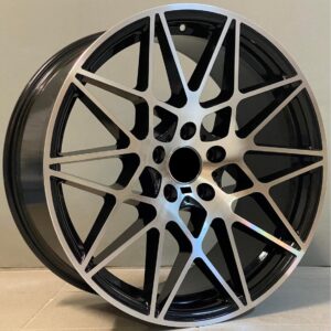 BMW Style 5167 9x18 5x120 ET37 Black Face Machined