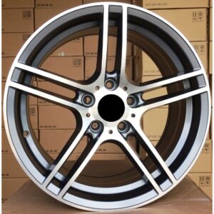 BMW Style 5371 8x17 5x120 ET32 Gun Metal Face Machined