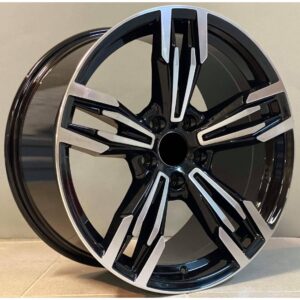 BMW Style 5456 9x18 5x120 ET38 Black Face Machined